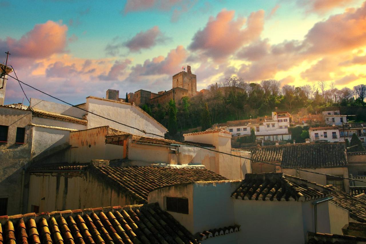 Charminghomesgranada Terraza Albaicin Bagian luar foto